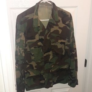 Vintage Camo Army Blouse/Jacket Unisex